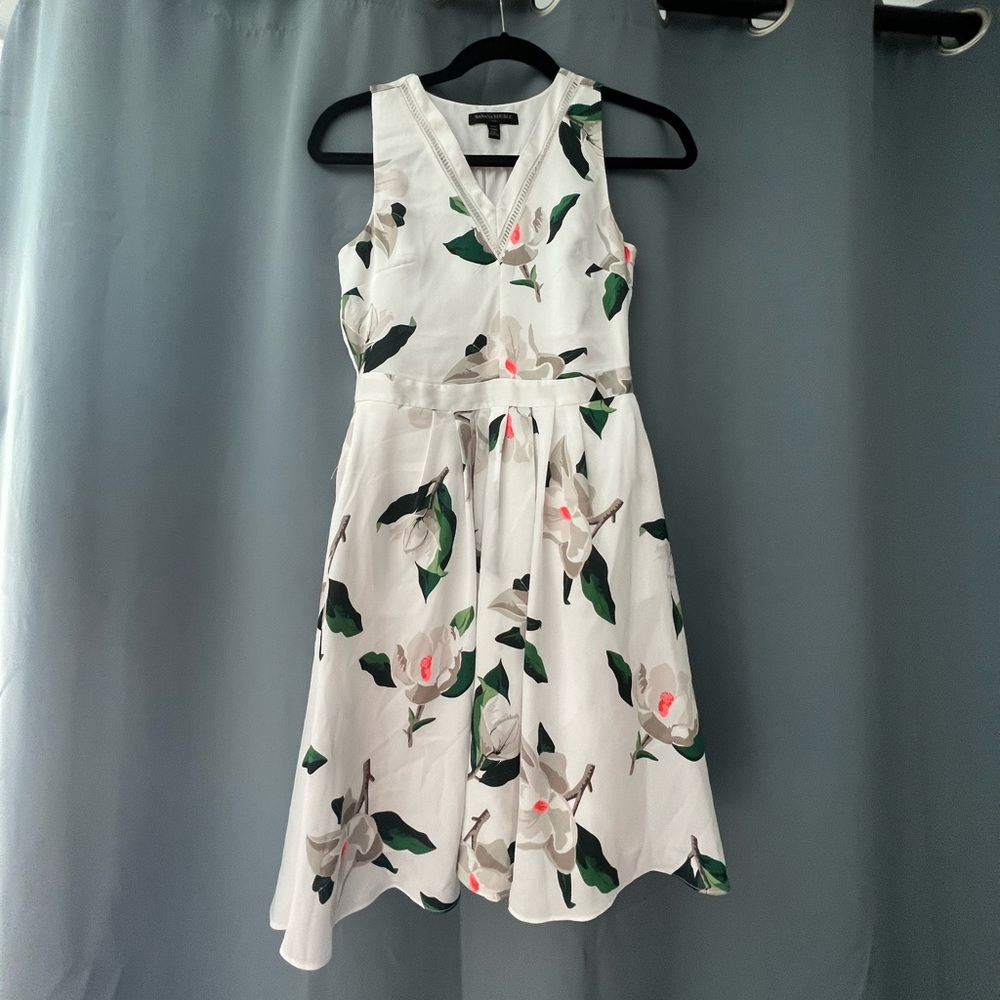 Banana Republic fit and flare mini dress
